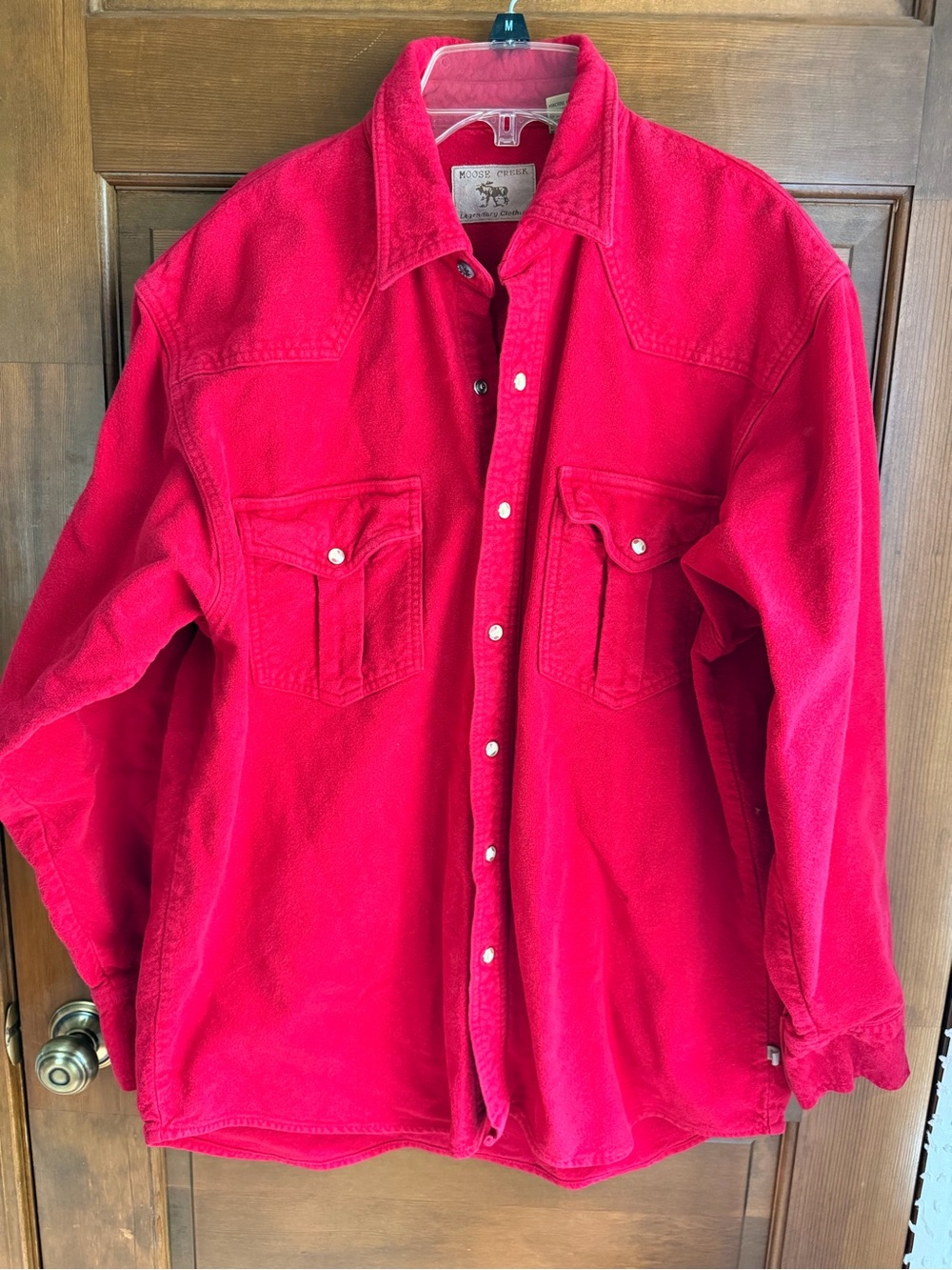 VINTAGE MOOSE CREEK MENS WESTERN BUTTON DOWN